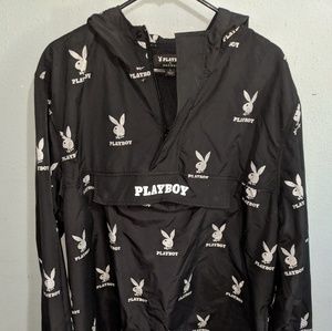 Playboi printed anorak jacket